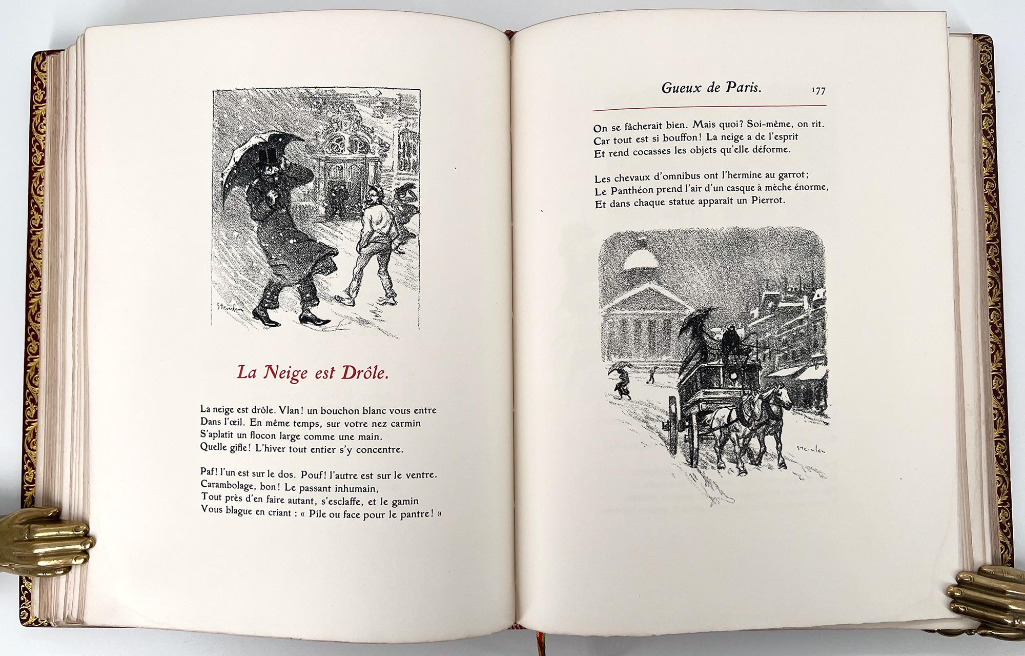 La Chanson des Gueux de J. Richepin avec des illustrations de Théophile Steinlen en vente 3