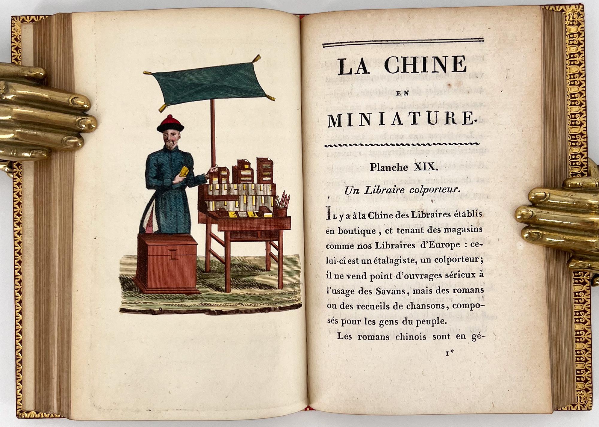 La Chine en Miniature & Coup d'Oeil sur la Chine; ou Choix del Costumes, Arts ... im Angebot 3