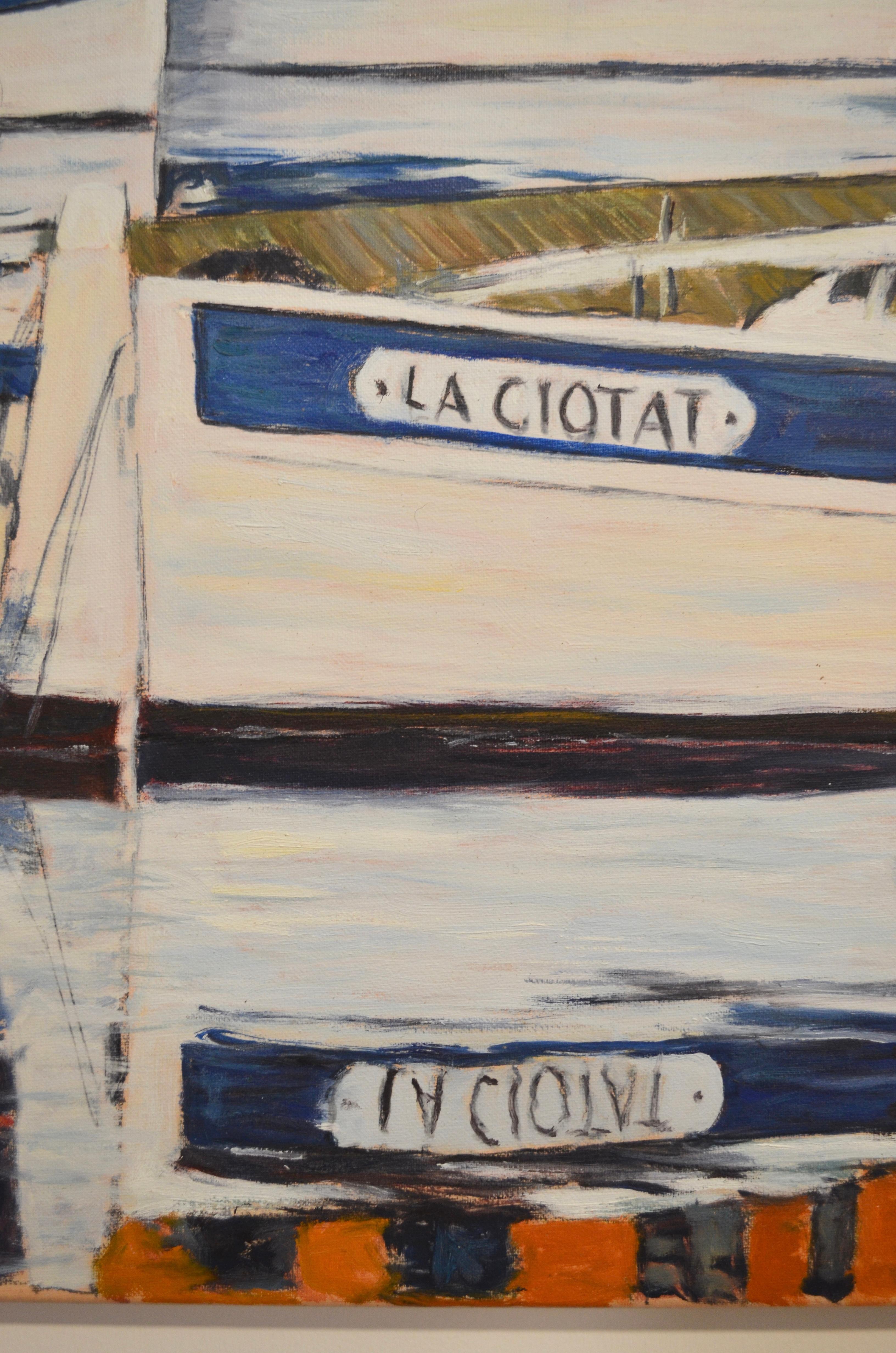 Dipinto La Ciotat, Pittura a olio in vendita