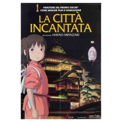 La Città Incantata (Spirited Away), Original Italian Release Poster Italy, 2003