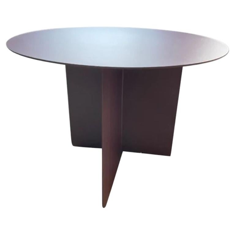 Table basse « U » de La Cividina en échantillon de sol en aluminium en vente