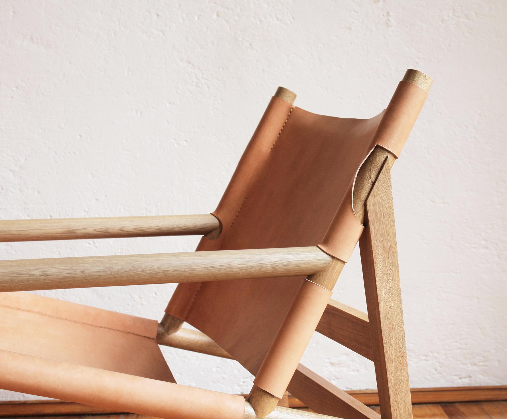 Mexican La Colima Chair by Maria Beckmann, Represented by Tuleste Factory