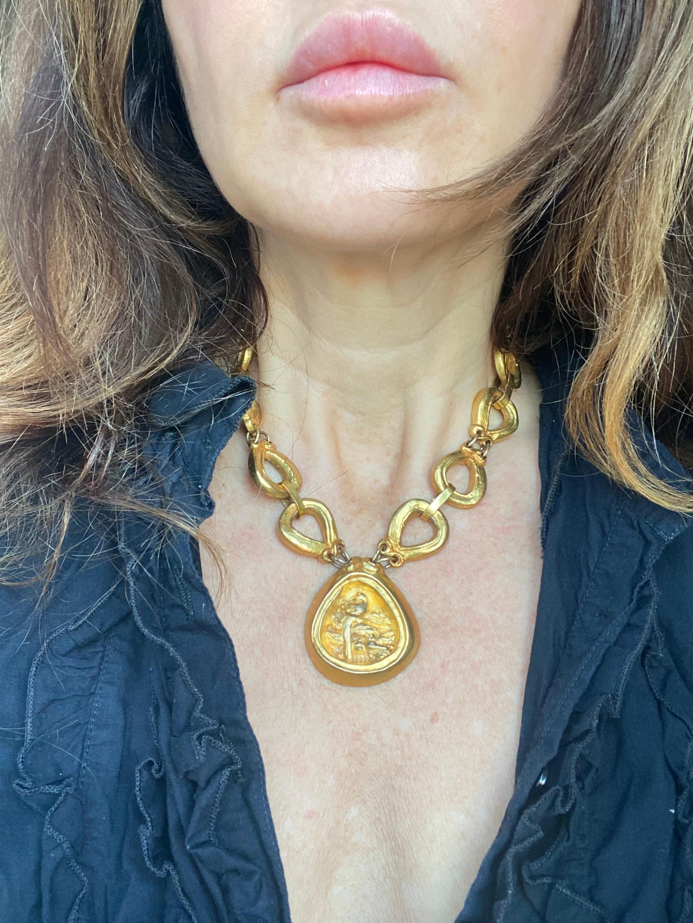 Collier La Colombe de Line Vautrin Excellent état - En vente à Paris, FR