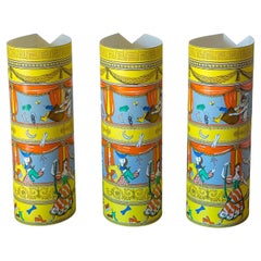 FORNASETTI La Commedia Dell'Arte Table Lamp by Fornasetti, 3 Available