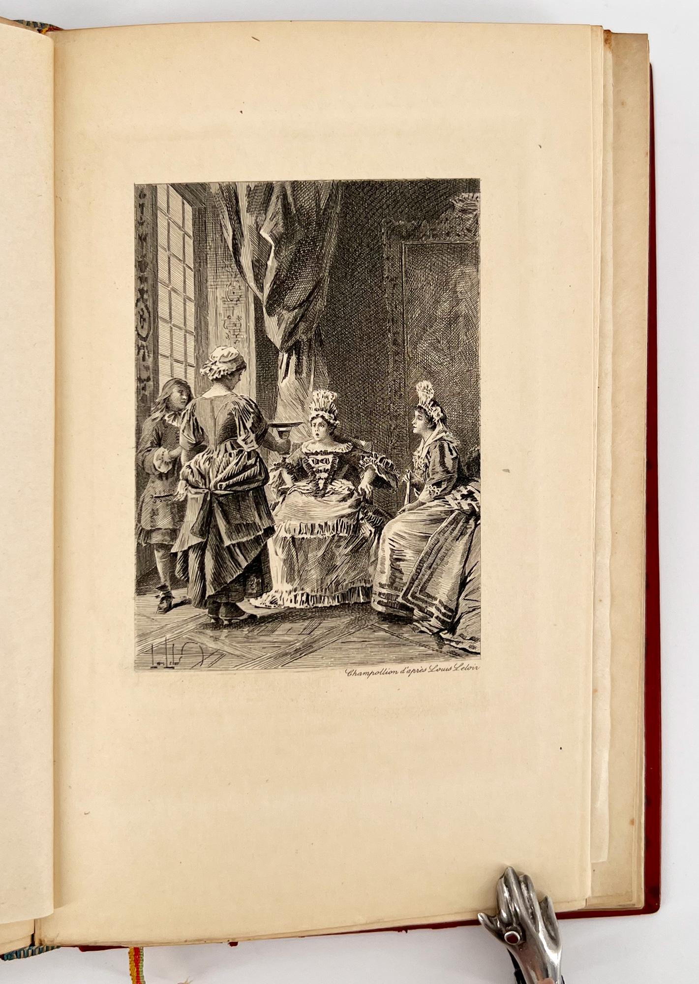 XIXe siècle La Comtesse d'Escarbagnas par Molière - Edition limitée, illustrée en vente