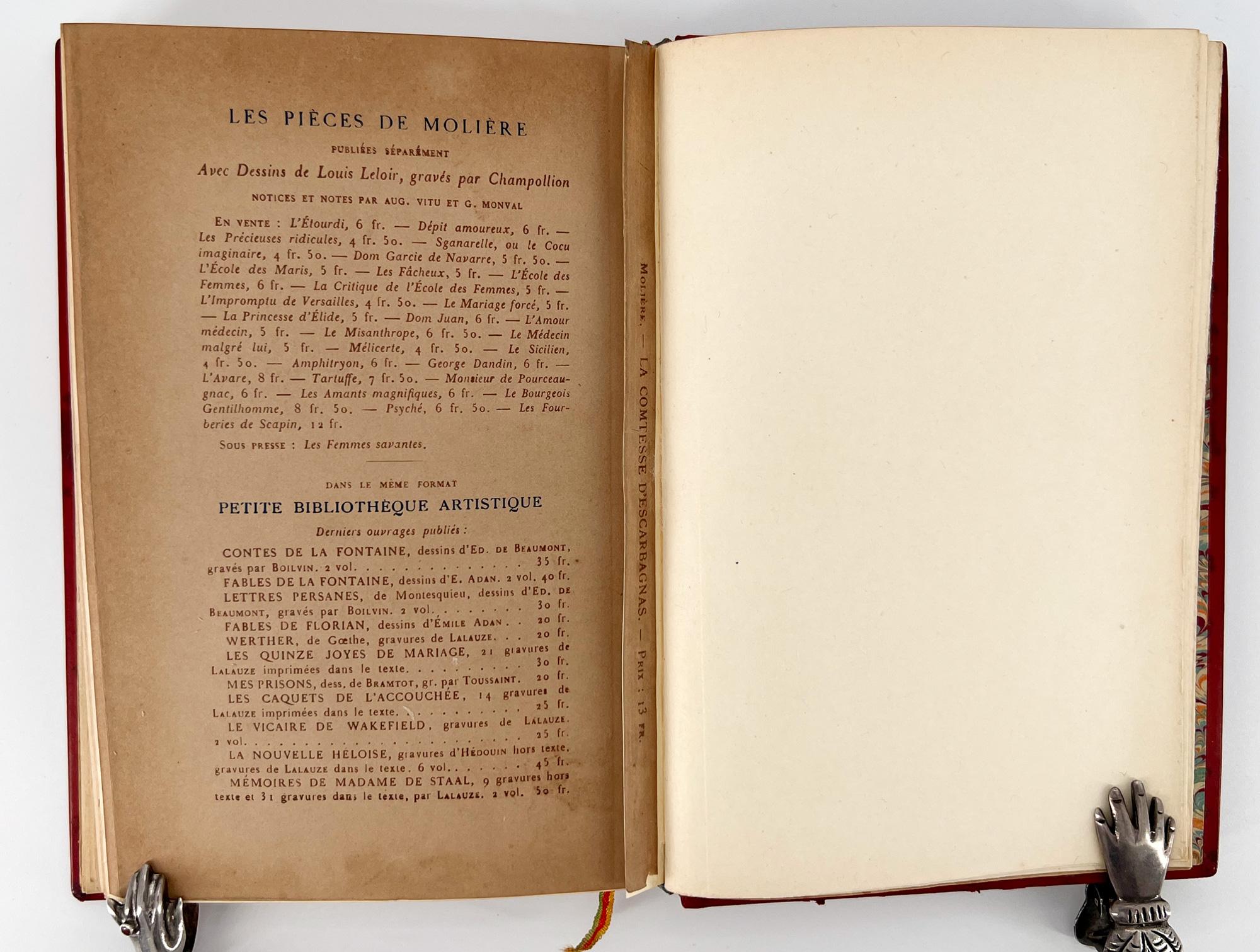 La Comtesse d'Escarbagnas par Molière - Edition limitée, illustrée en vente 1
