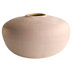 La Danse D'une Décision Vessel 13 in White Stoneware by Marie Martin Ceramics