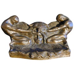 "La Discordia  Calamaio in bronzo dall'Italia