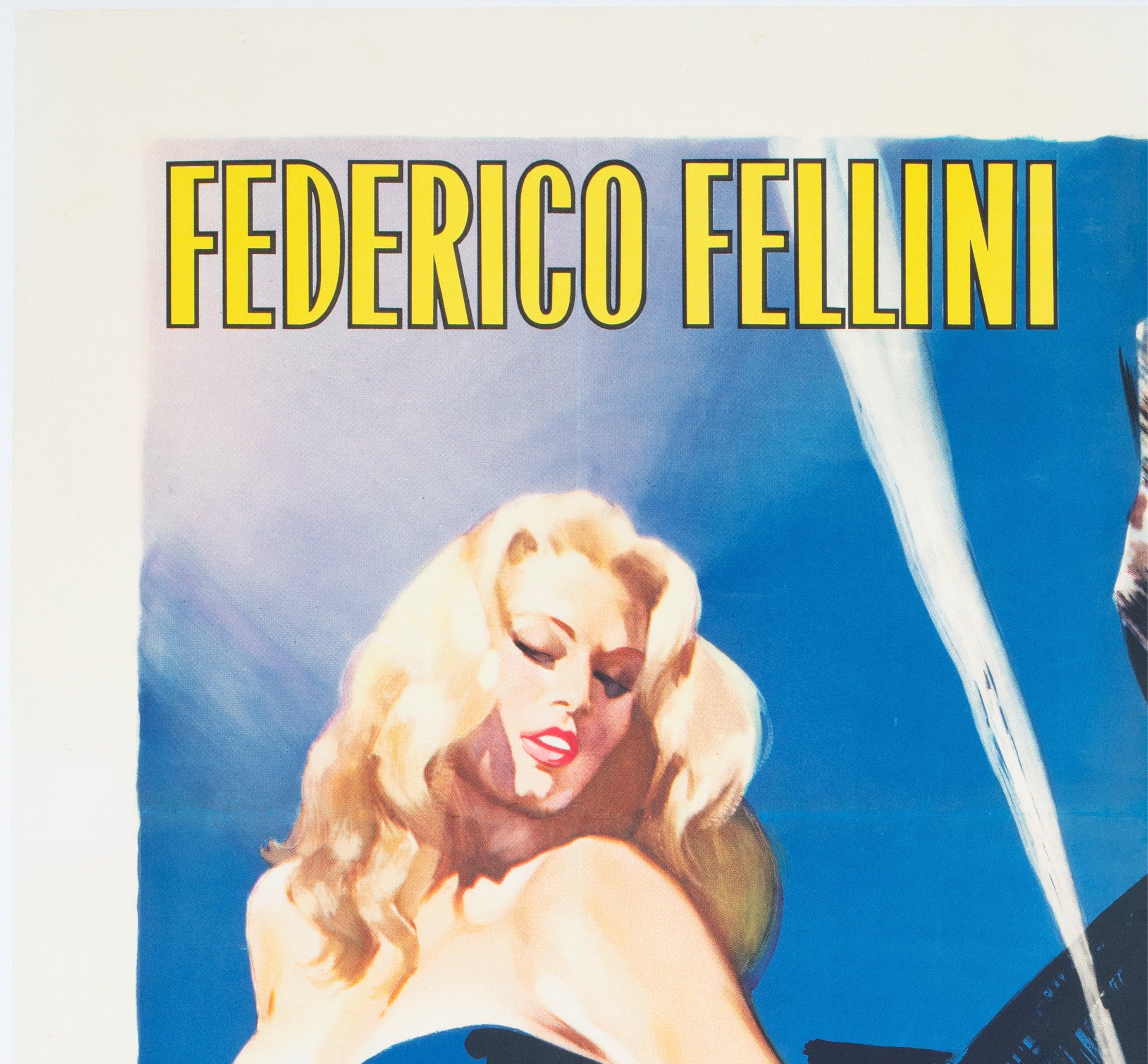 La Dolce Vita 1960 Italian 4 Foglio Film Poster, Giorgio Olivetti In Excellent Condition For Sale In Bath, Somerset