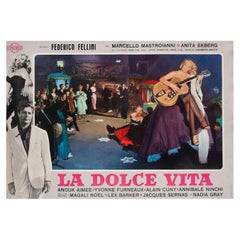 La Dolce Vita R1964 Italian Fotobusta Film Poster