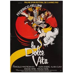 La Dolce Vita R1970s French Petite Film Poster