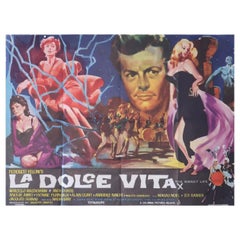 Vintage La Dolce Vita, Unframed Poster, 1960