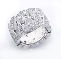 La Dona de Cartier Diamond Band in 18 Karat White Gold