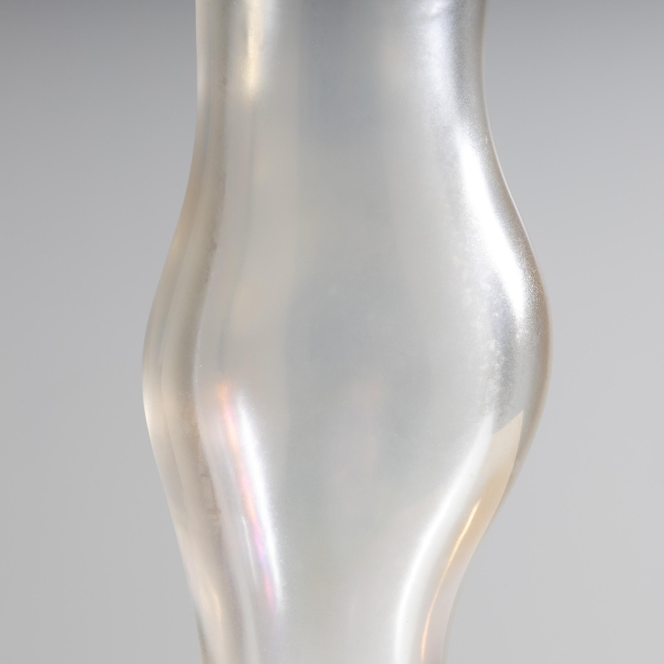 20th Century La Donna by Fulvio Bianconi, Female Shaped Blown Glass Vase, Venini Murano For Sale