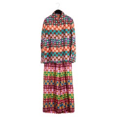 La Double J 2023 Ensemble FR40 Silk Shirt Palazzo Pants and Top Set UK12 US10