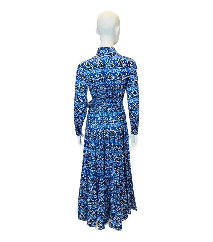 La Double J Cotton Printed Shirt Dress In Excellent Condition For Sale In London, GB
