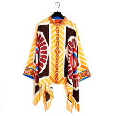 La Double J Ensemble FR40 Silk Twill Foulard Shirt Palazzo Pants Set UK12 US10