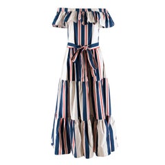 La Double Js Yacht off-the-shoulder dress Size M