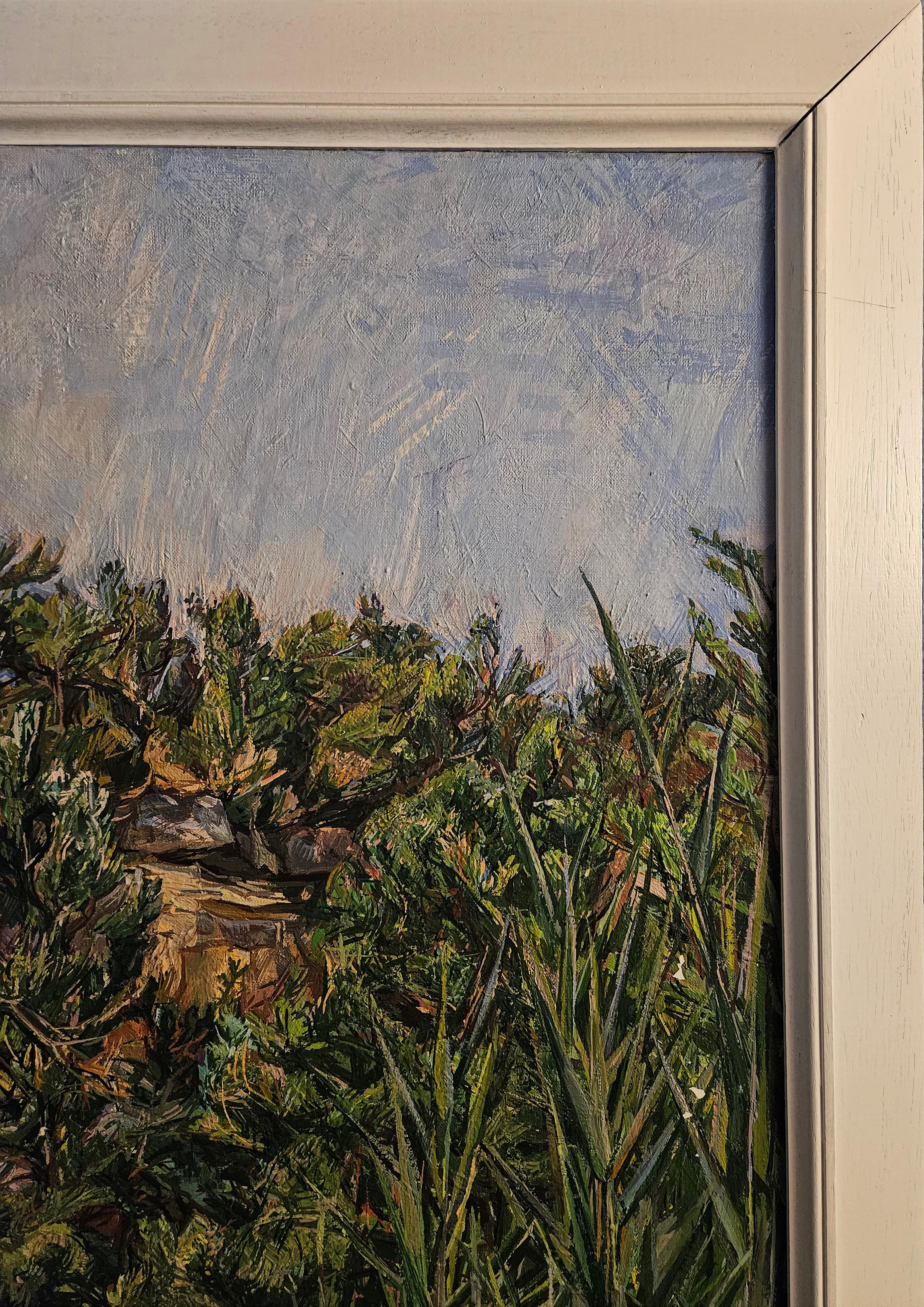 La Falaise, olio su tela di Jacques Hartmann In condizioni buone in vendita a Ramillies, BE