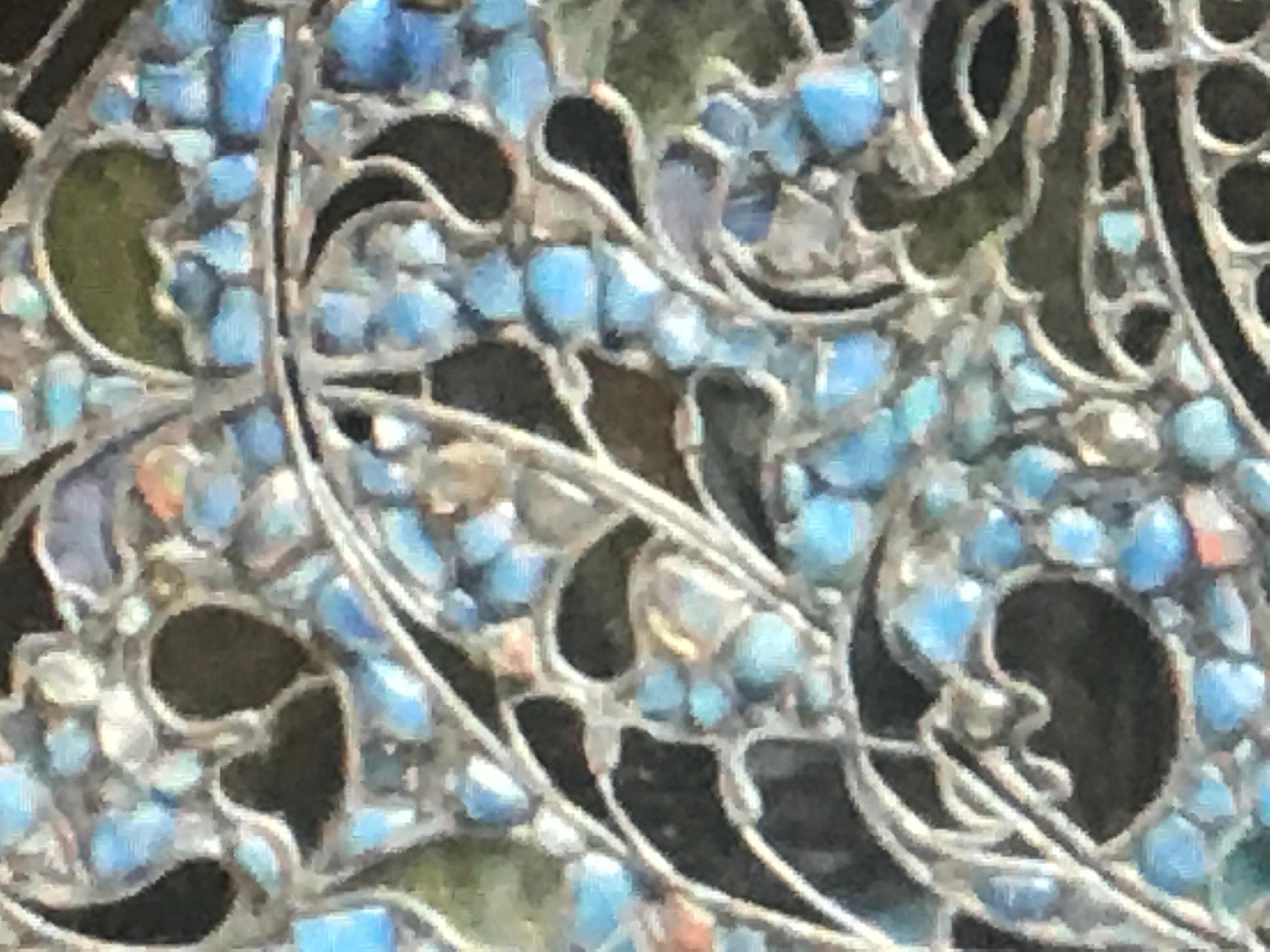 Renaissance Revival La Farge Rare monumental Leaded Art Glass Wondow  For Sale