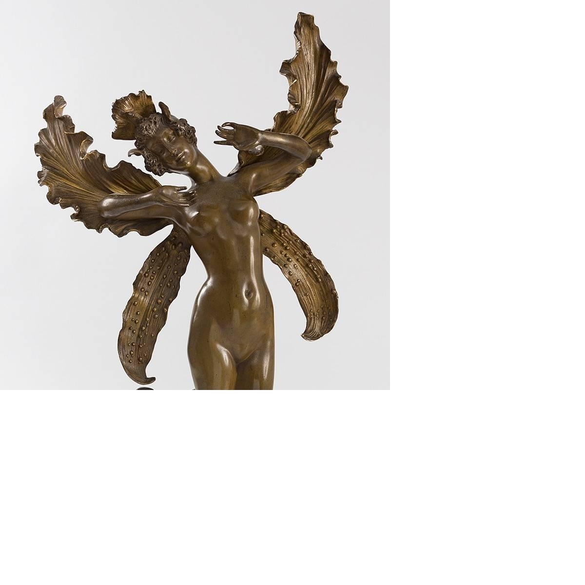 bronze sculpture art nouveau