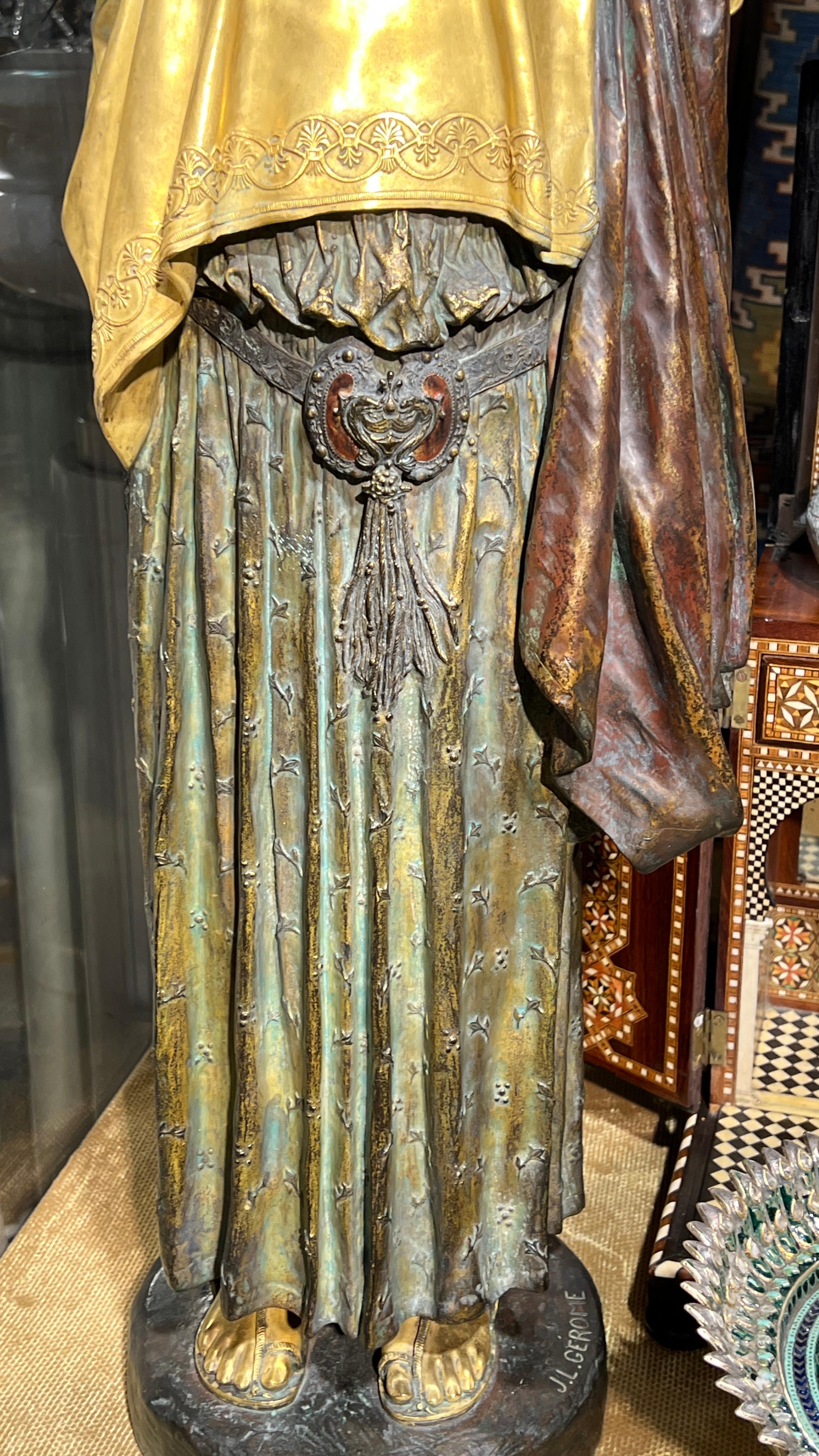 XIXe siècle La Femme au Voile de Jean Leon Gerome (1824-1904) en vente
