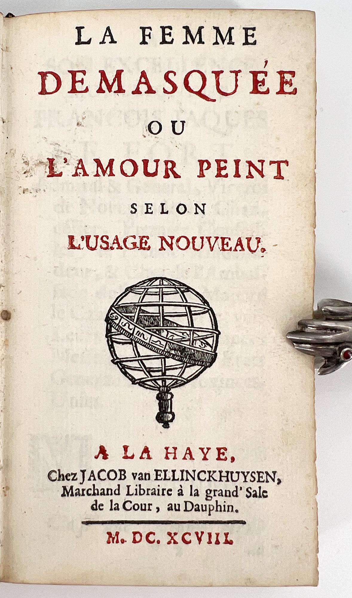 XVIIIe siècle et antérieur La femme démasquée ou l'amour peint selon l'usage nouveau - Quesnot de La Chênée en vente