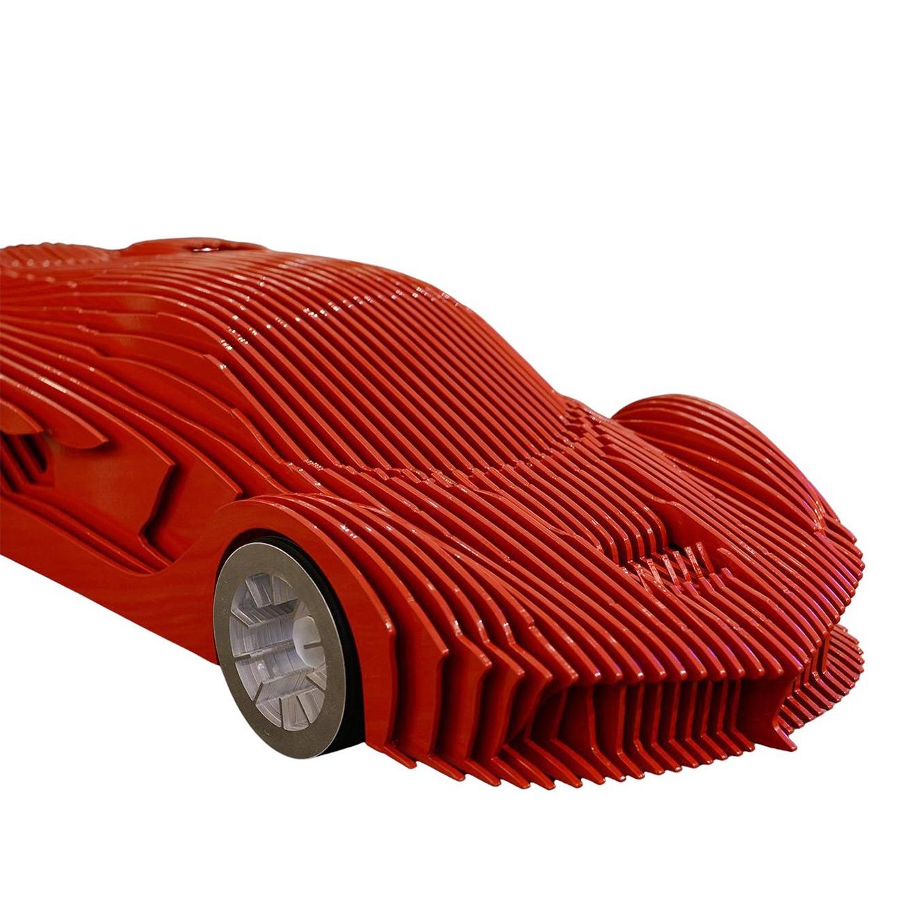 Aluminum La Ferrari Sculpture For Sale
