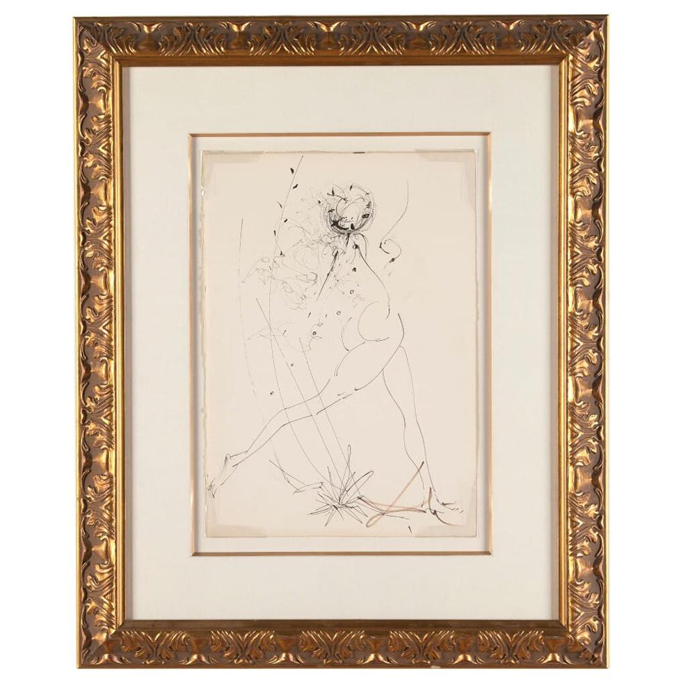 La Fille en Fleur, Salvador Dali