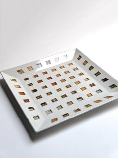 La Finestra sul Cortile, Centre de table contemporain en porcelaine de Vito Nesta