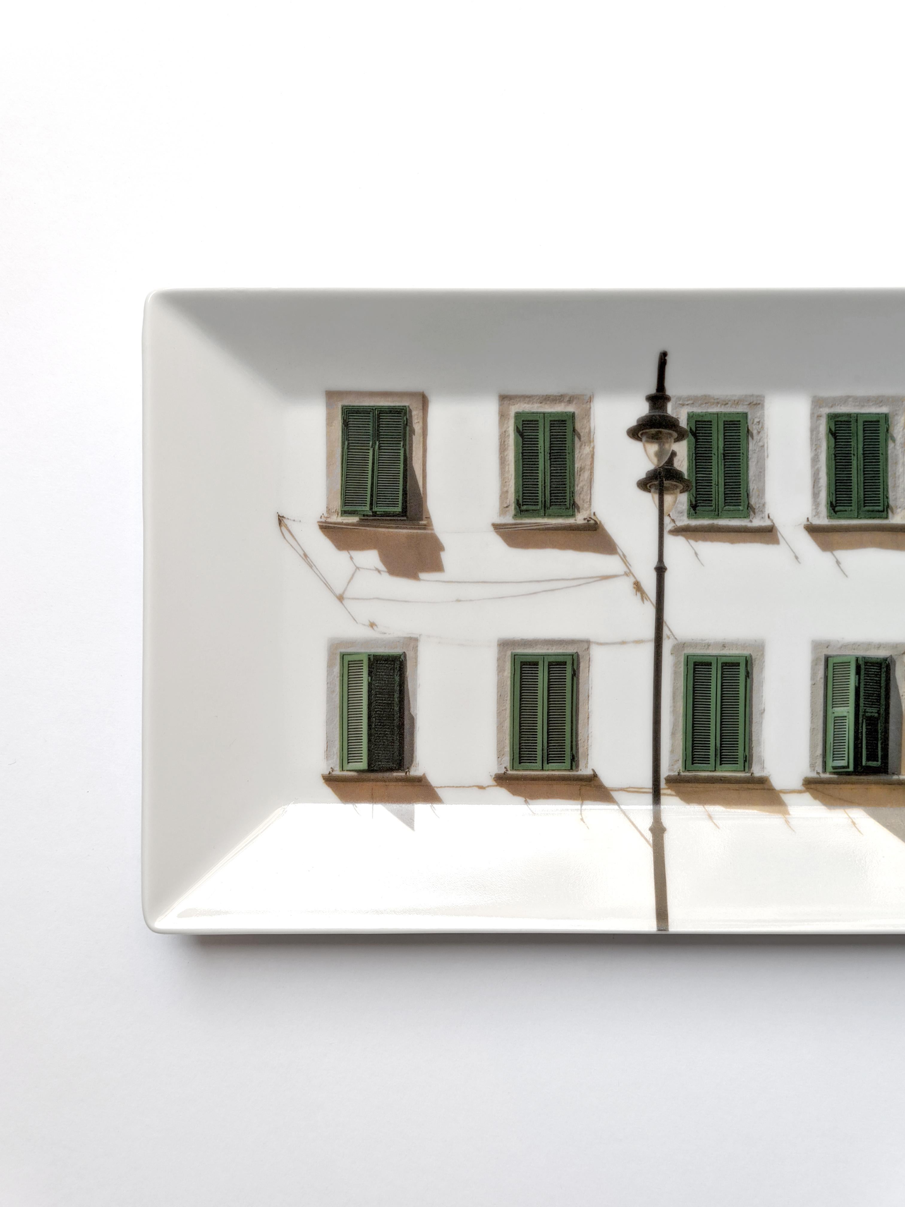 Autre La Finestra Sul Cortile, centre de table contemporain en porcelaine de Vito Nesta en vente