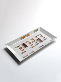 The Window on the Courtyard, Contemporary Porcelain Centerpiece