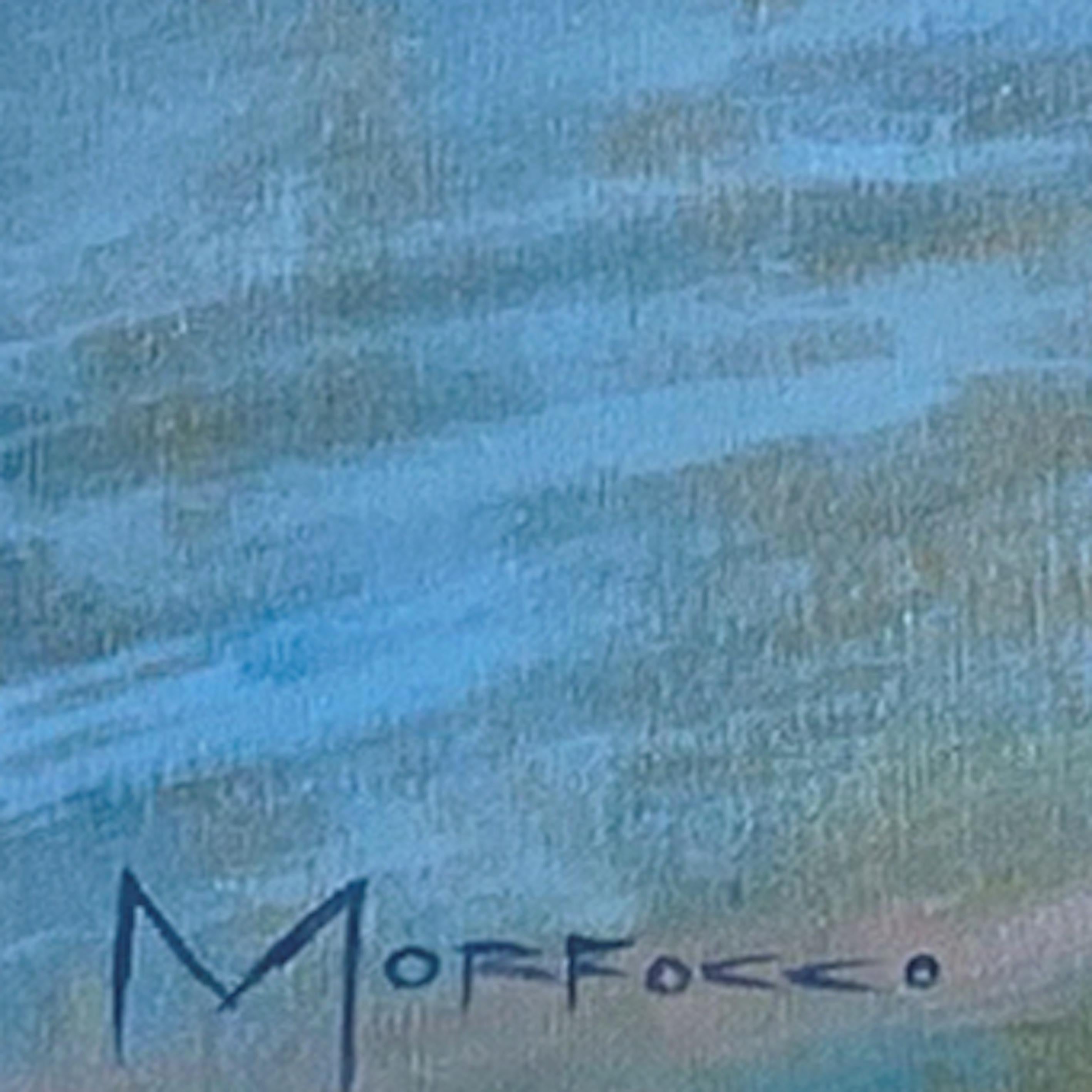 Peint à la main La Fleure du Cap, Cap Ferrat, Jack Morrocco en vente