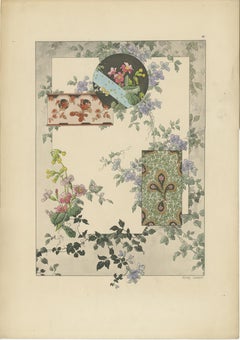 La Flore Décorative An Art Nouveau Tribute to Floral Elegance in 1896