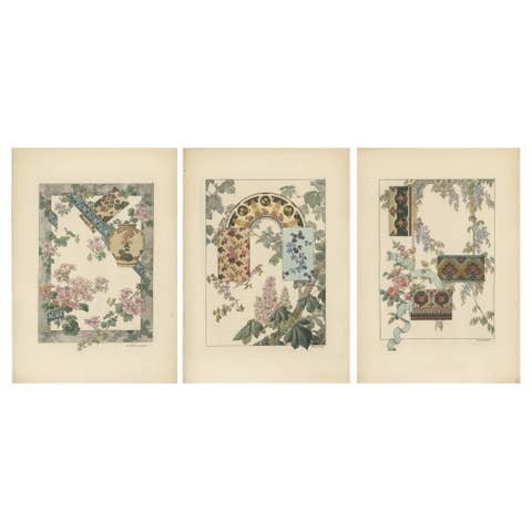 La Flore Décorative The Art Nouveau Elegance of Floral Ornamentation in 1896