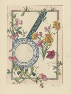 La Flore Décorative The Graceful Symbiosis of Nature and Ornament in 1896