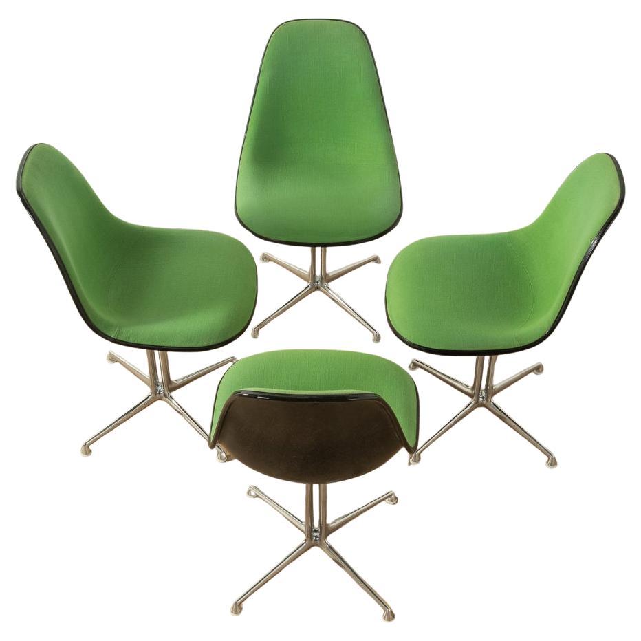 Esszimmerstühle „La Fonda“ von Charles Eames für Herman Miller, 4er-Set