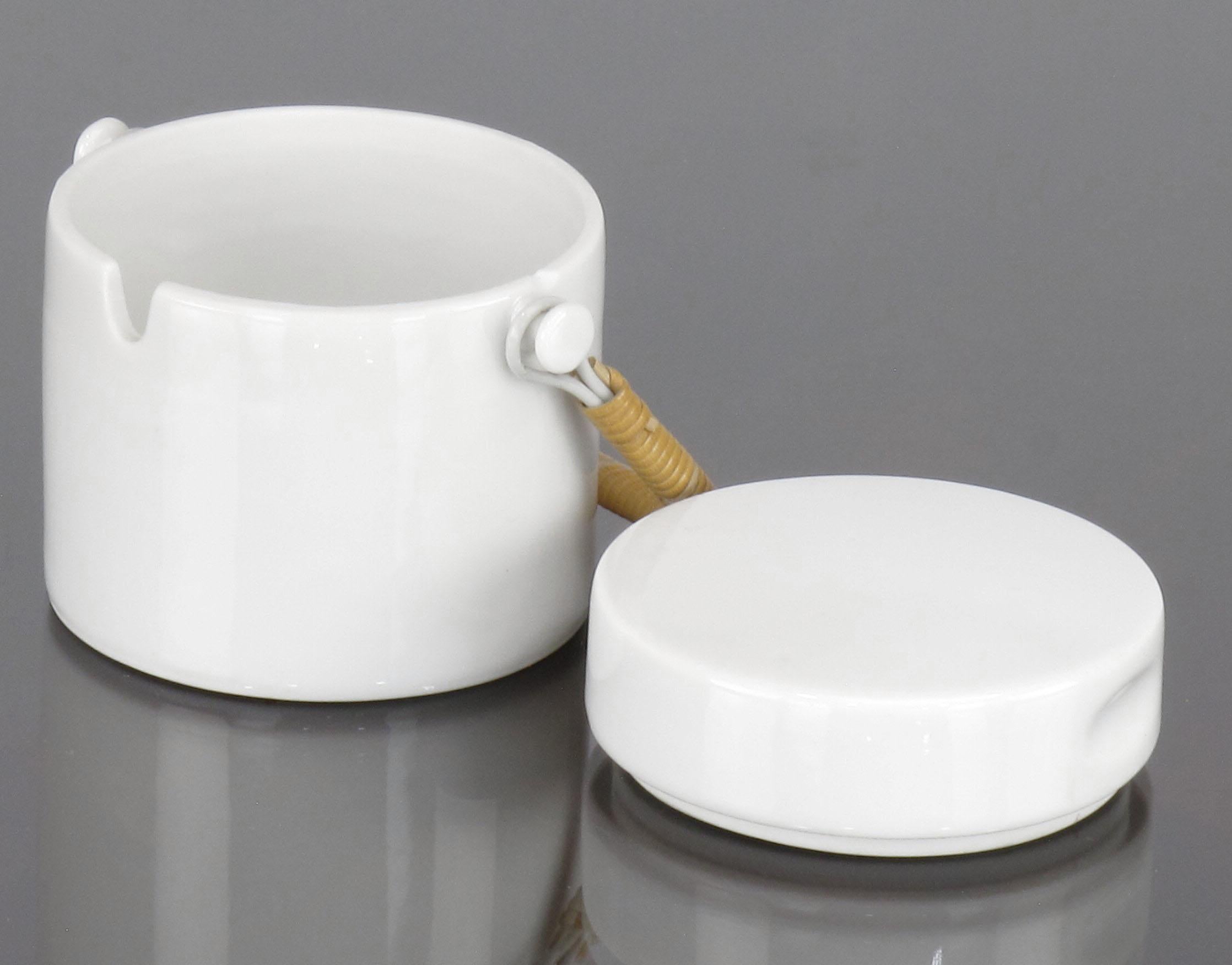 LaGardo Tackett Serie „Forma“ Kaffee-/Teeservice mit Zuckerdose und Milchkännchen im Angebot 1