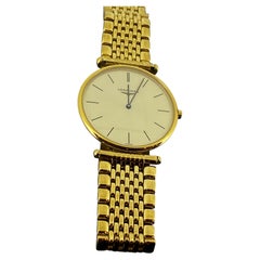 La Grande Classique de Longines L4.635.2 18K Gold-Plated Mens Watch Box + Papers