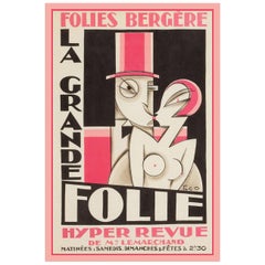 La Grande Folie, after French Art Deco Artist Maurice Picaud