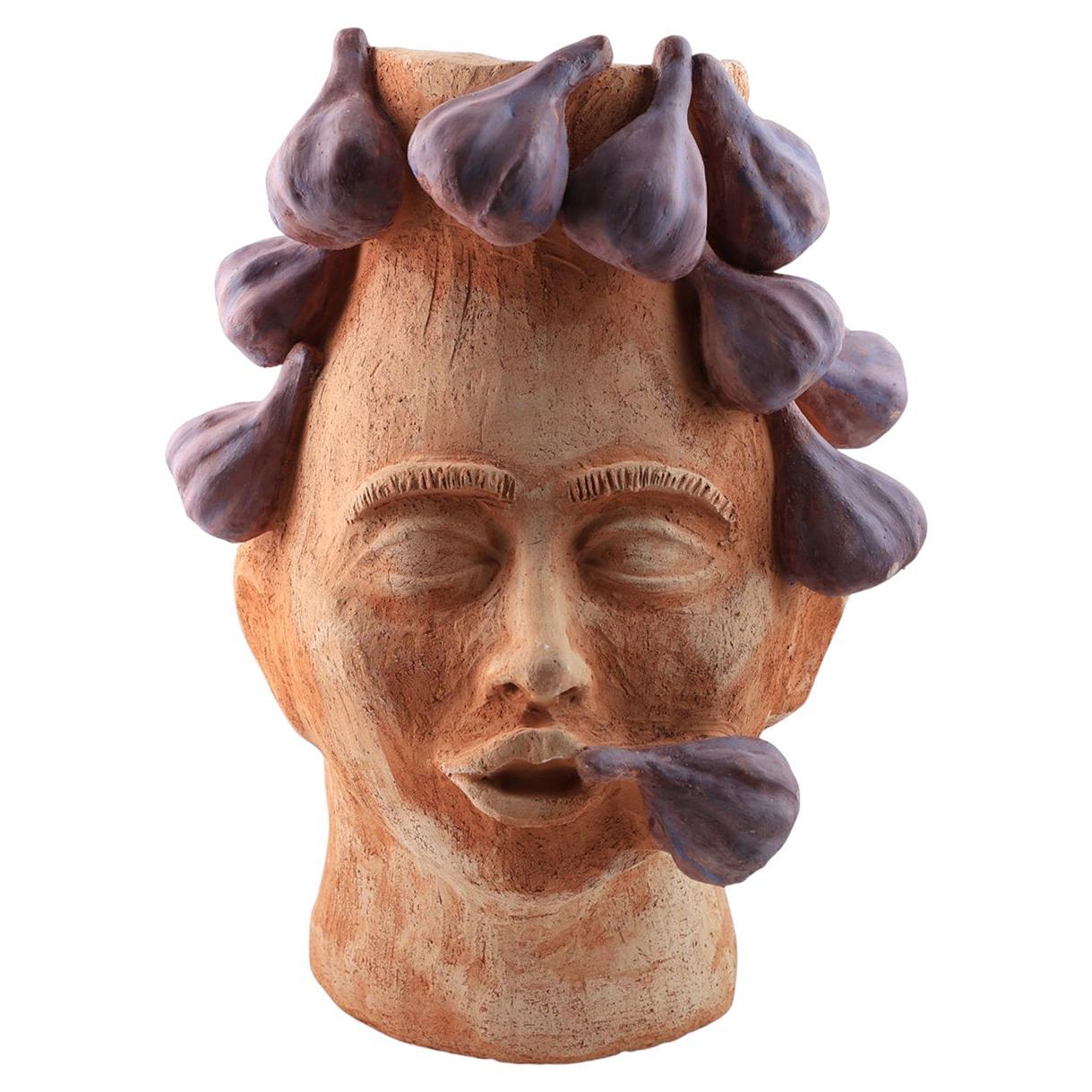 La Grande Golosa con fichi Figurative Vase