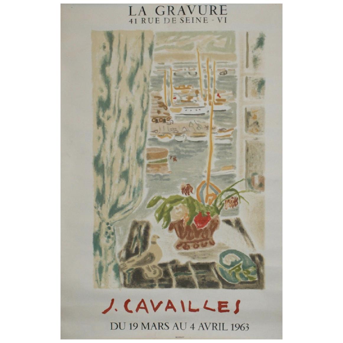 La Gravure J. Cavailles 1963 Poster