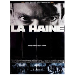 "La Haine" 1995 French Grande Film Poster