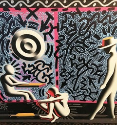 Untitled (Collaboration with Mark Kostabi)