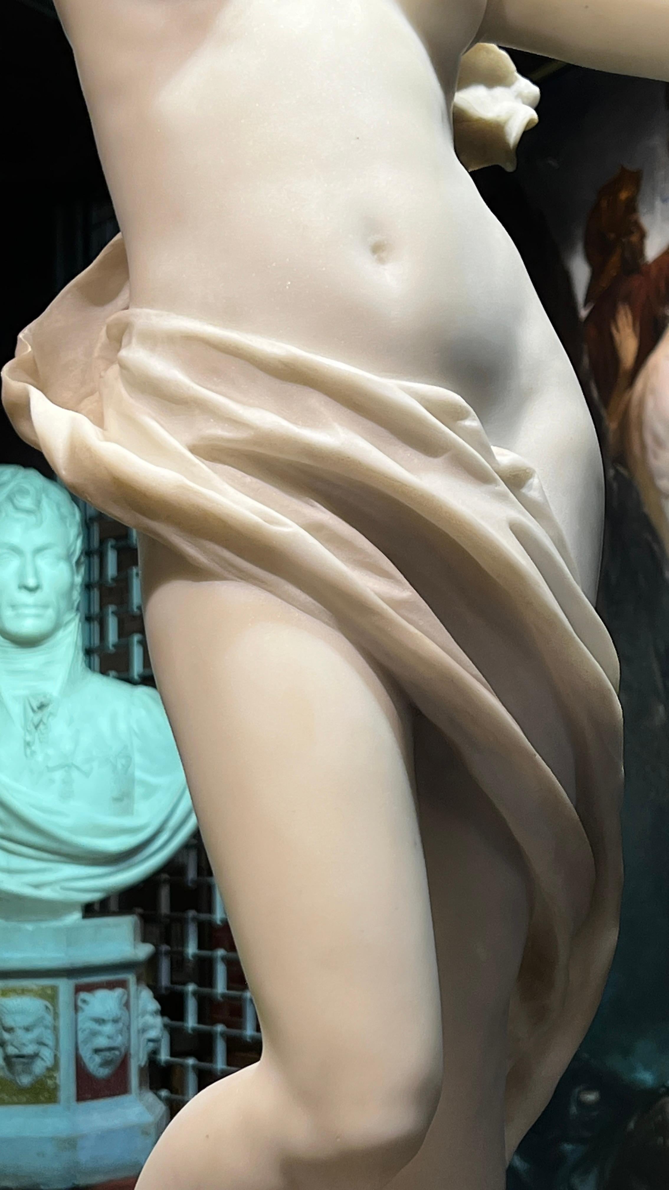 La Jeunesse Marble Statue by Felix Charpentier 13