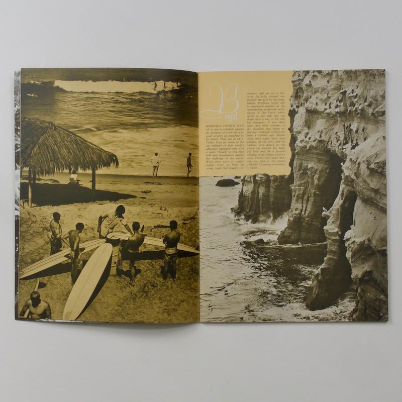 La Jolla 
By James Britain
Photographs by John Waggaman 

California Review No. 5, San Diego, 1965. Paperback First edition. Softcover with pictorial wrappers. Unpaginated. 

Capturing the arts and culture of La Jolla in the 1960's this publication