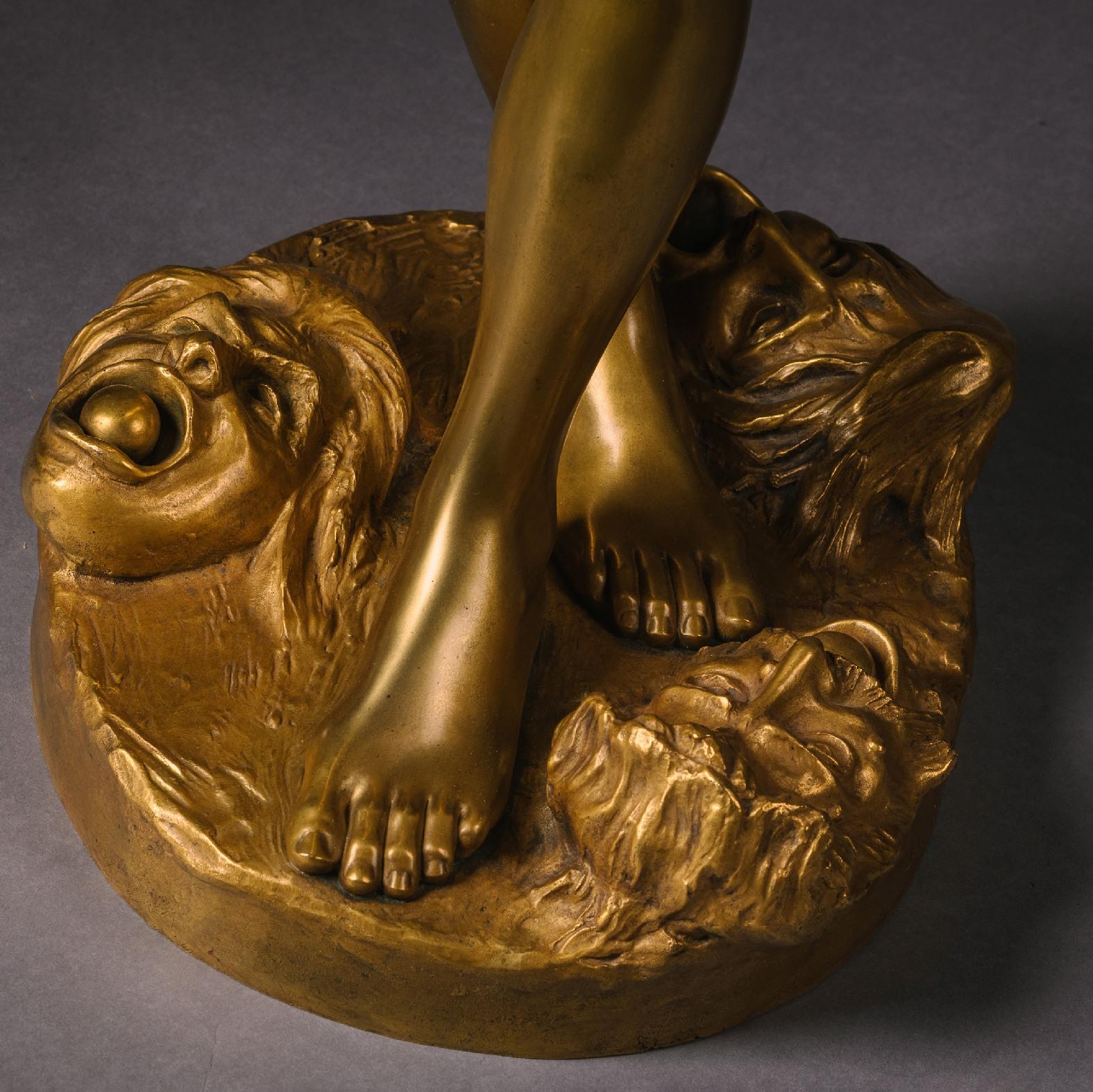 Gilt 'La Joueuse De Boules' or ‘the Ball Player’ by Jean-Léon Gérôme