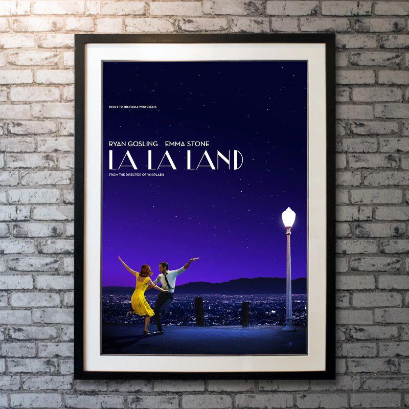 La La Land, Unframed Poster, 2016

Original One Sheet (27 X 40 Inches). While navigating their careers in Los Angeles, a pianist and an actress fall in love while attempting to reconcile their aspirations for the future.

Year: