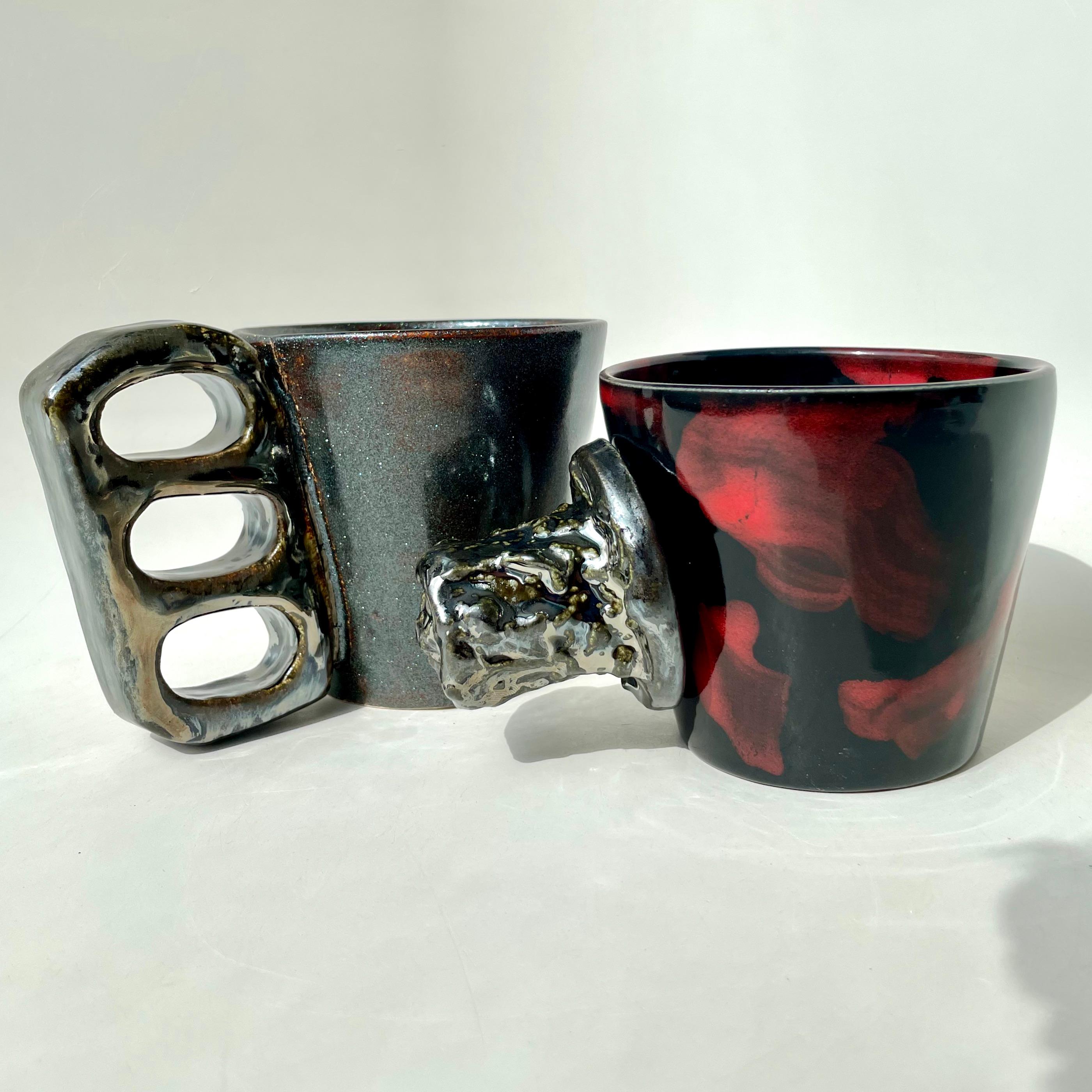 La Lava V, hecha a mano y apta para alimentos, por la artista Stef Duffy Norteamericano en venta