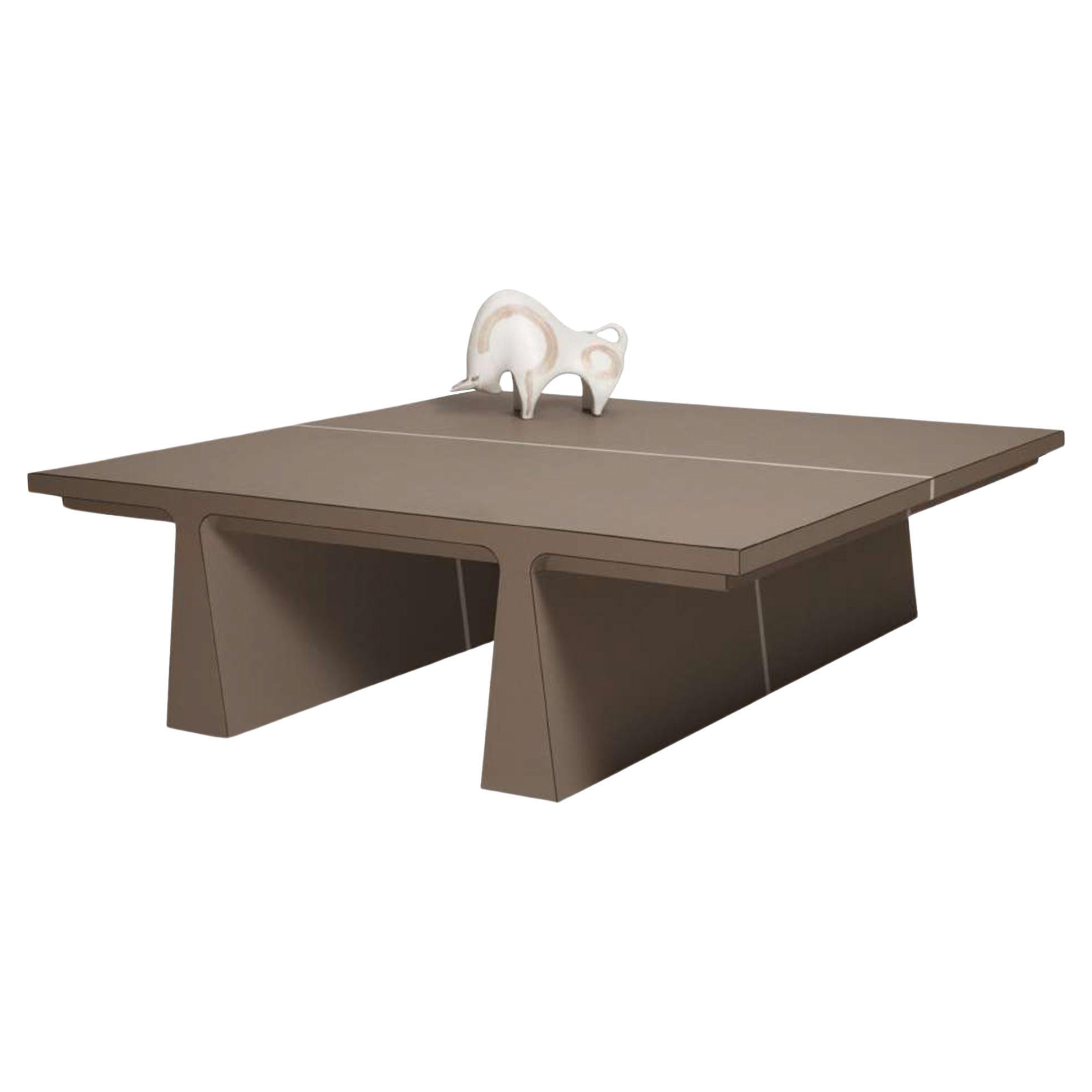 Table basse La Linea par Stephane Parmentier x Giobagnara